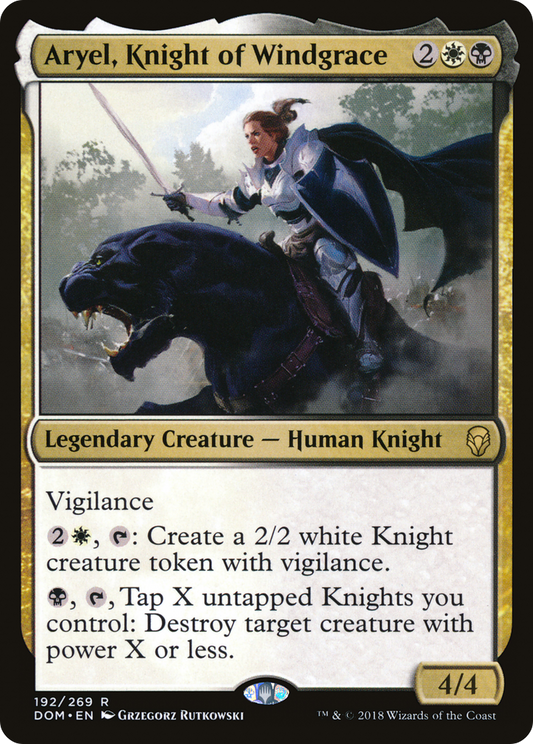 Aryel, Knight of Windgrace (DOM) #192 [EN/N]
