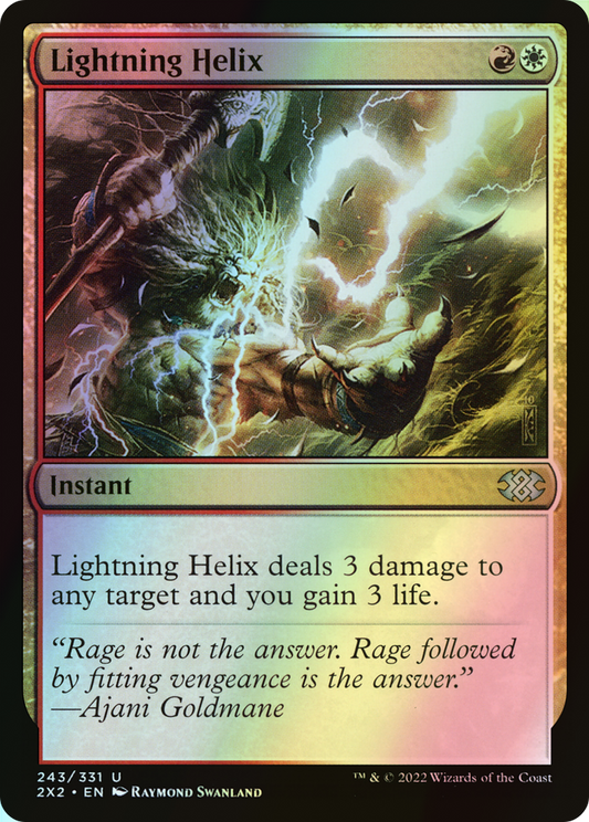 Lightning Helix (2X2) #243 [EN/F]