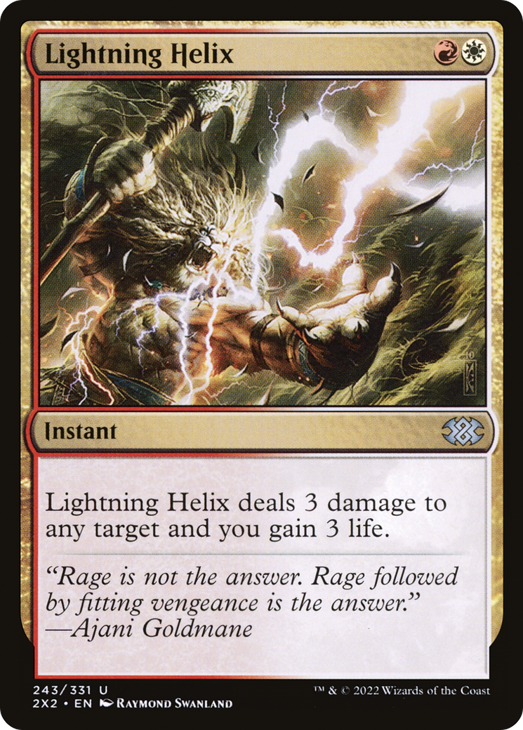 Lightning Helix (2X2) #243 [EN/N]