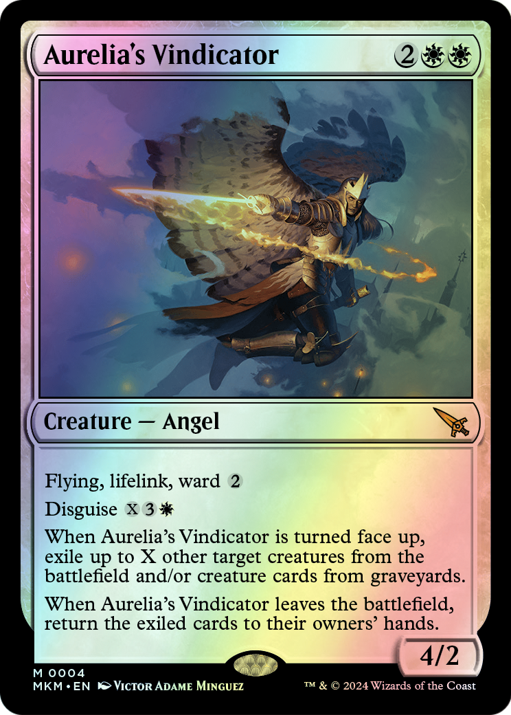 Aurelia's Vindicator (MKM) #4 [EN/F] s/o