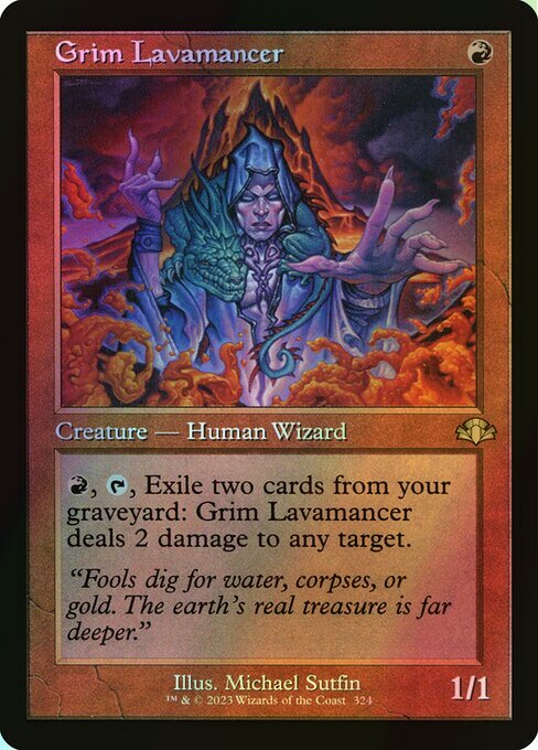 Grim Lavamancer (DMR) #324 [EN/F] s/o