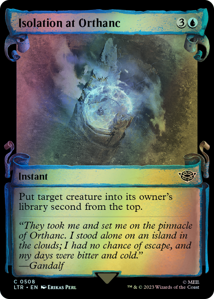 Isolation at Orthanc - Silver Foil (LTR) #508 [EN/F]