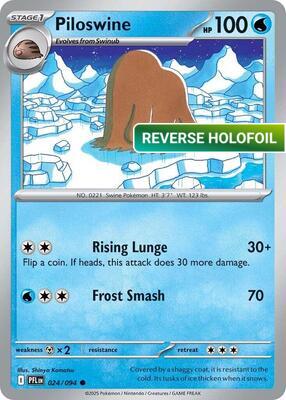 Piloswine (PFL) #024 [EN/R]