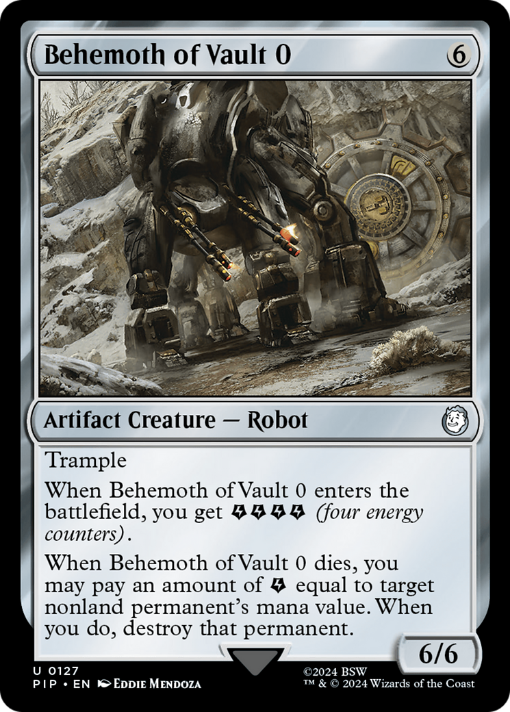 Behemoth of Vault 0 (PIP) #127 [EN/N] s/o