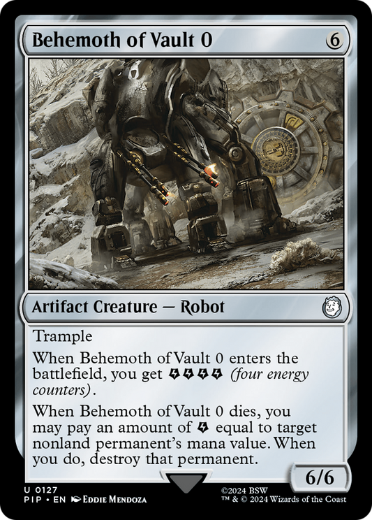Behemoth of Vault 0 (PIP) #127 [EN/N] s/o