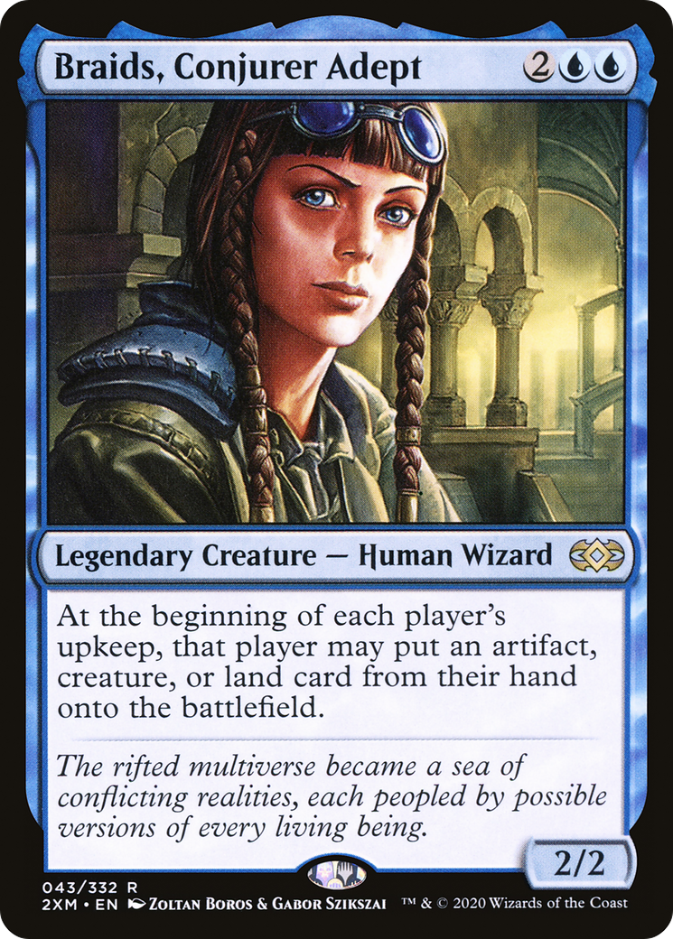 Braids, Conjurer Adept (2XM) #43 [EN/N]