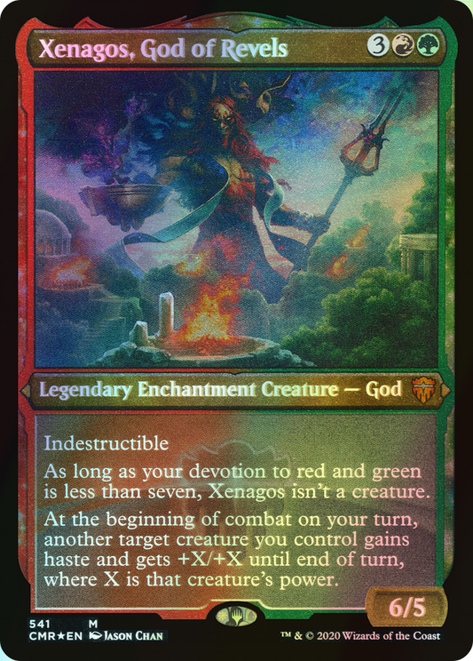 Xenagos, God of Revels (CMR) #541 [EN/E] s/o
