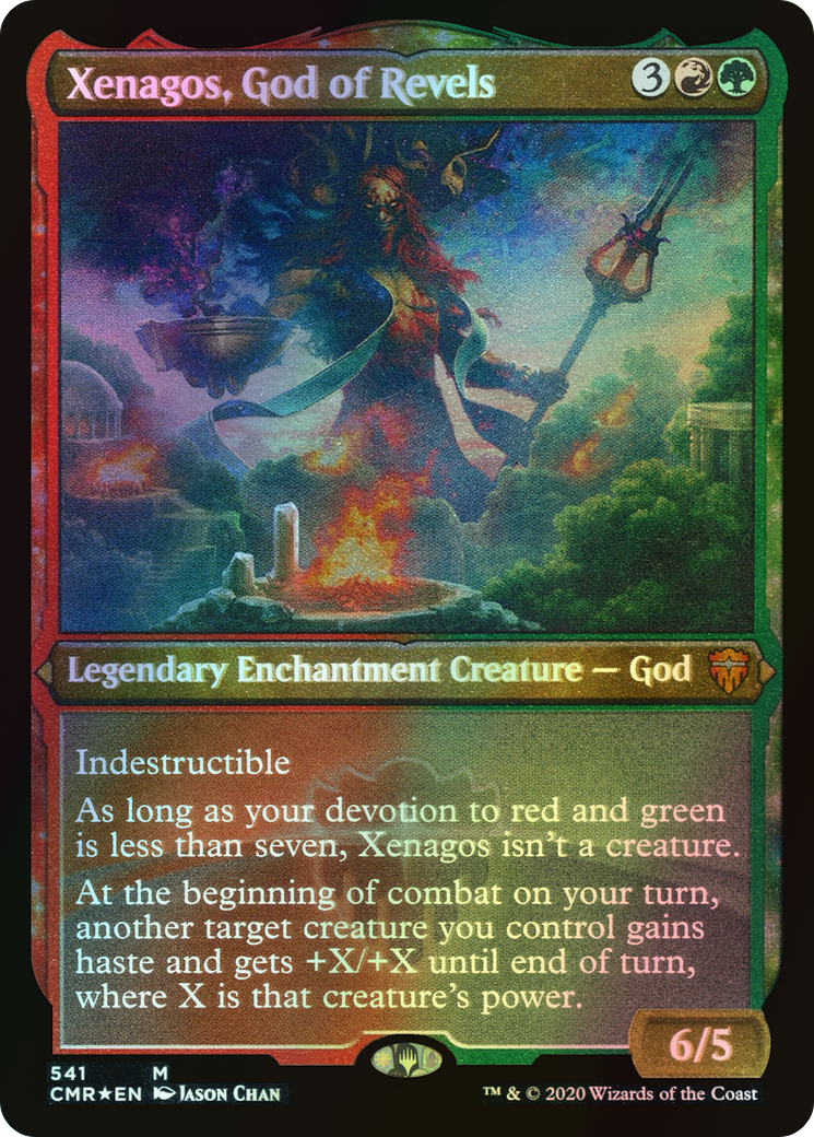 Xenagos, God of Revels (CMR) #541 [EN/E] s/o