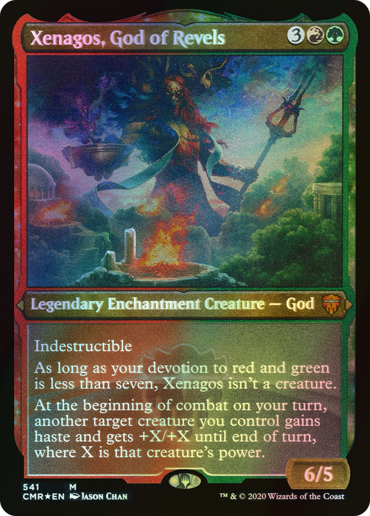 Xenagos, God of Revels (CMR) #541 [EN/E] s/o