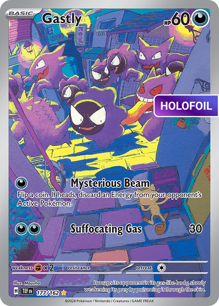 Gastly (TEF) #177 [EN/H] s/o