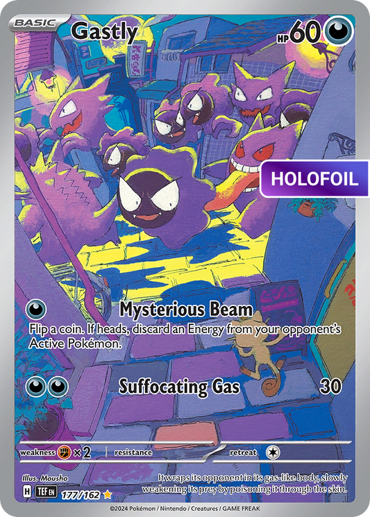 Gastly (TEF) #177 [EN/H] s/o
