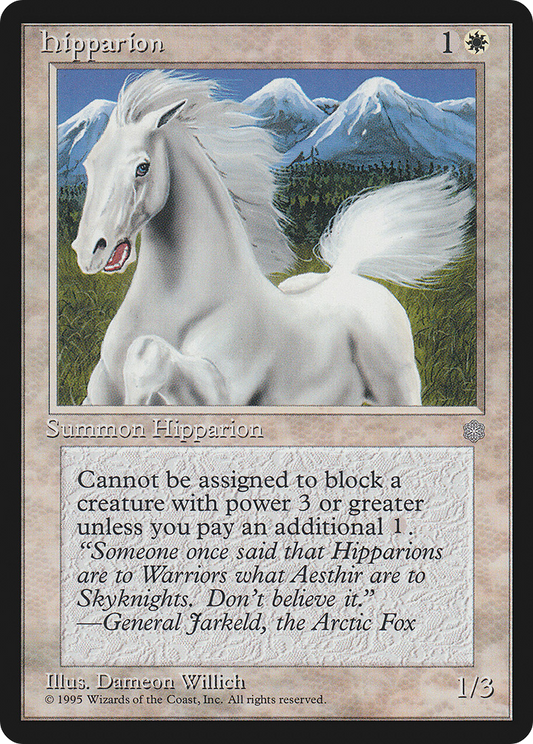 Hipparion (ICE) #31 [EN/N]