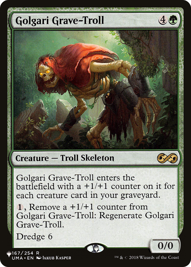 Golgari Grave-Troll (PLST) #UMA-167 [EN/N]