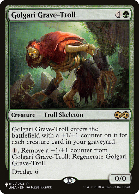 Golgari Grave-Troll (PLST) #UMA-167 [EN/N]