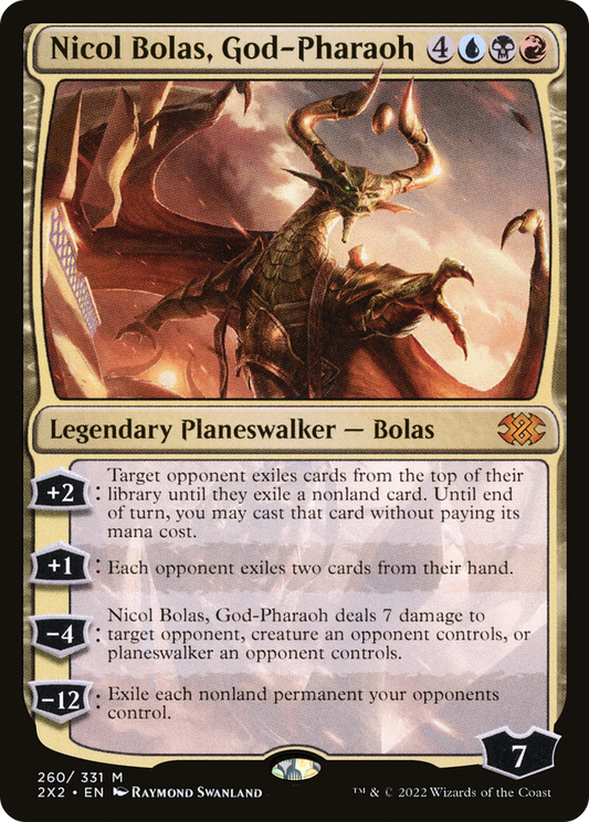 Nicol Bolas, God-Pharaoh (2X2) #260 [EN/N]