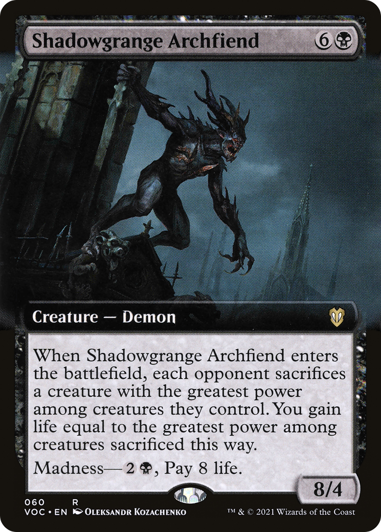 Shadowgrange Archfiend (VOC) #60 [EN/N] s/o