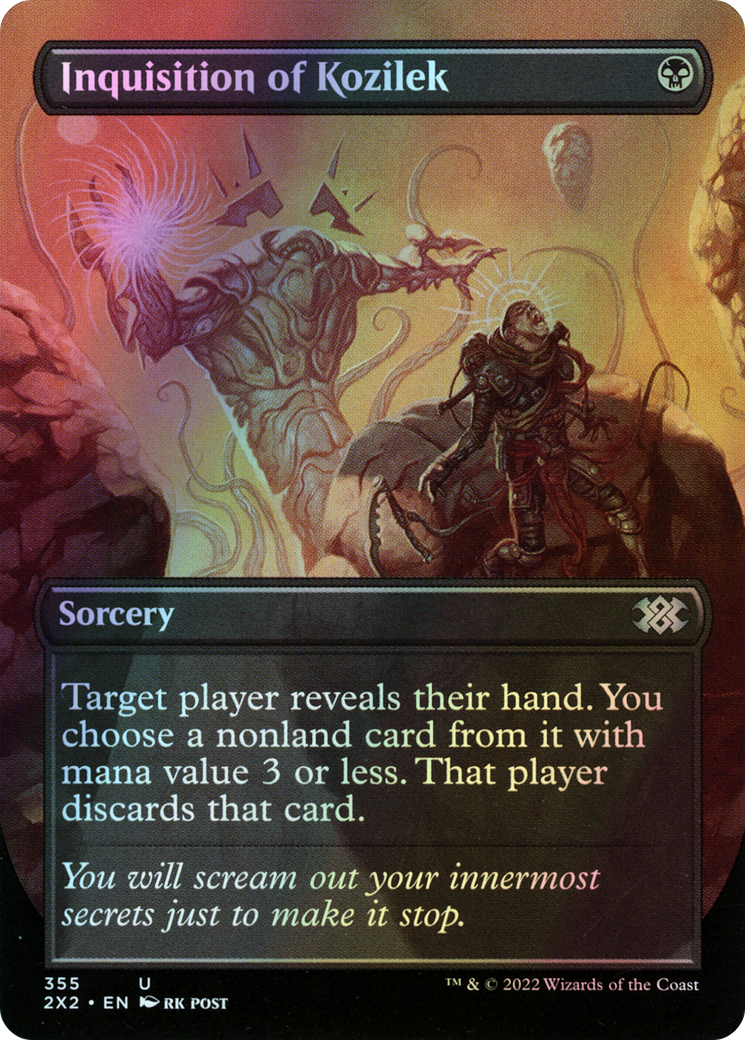 Inquisition of Kozilek (2X2) #355 [EN/F]