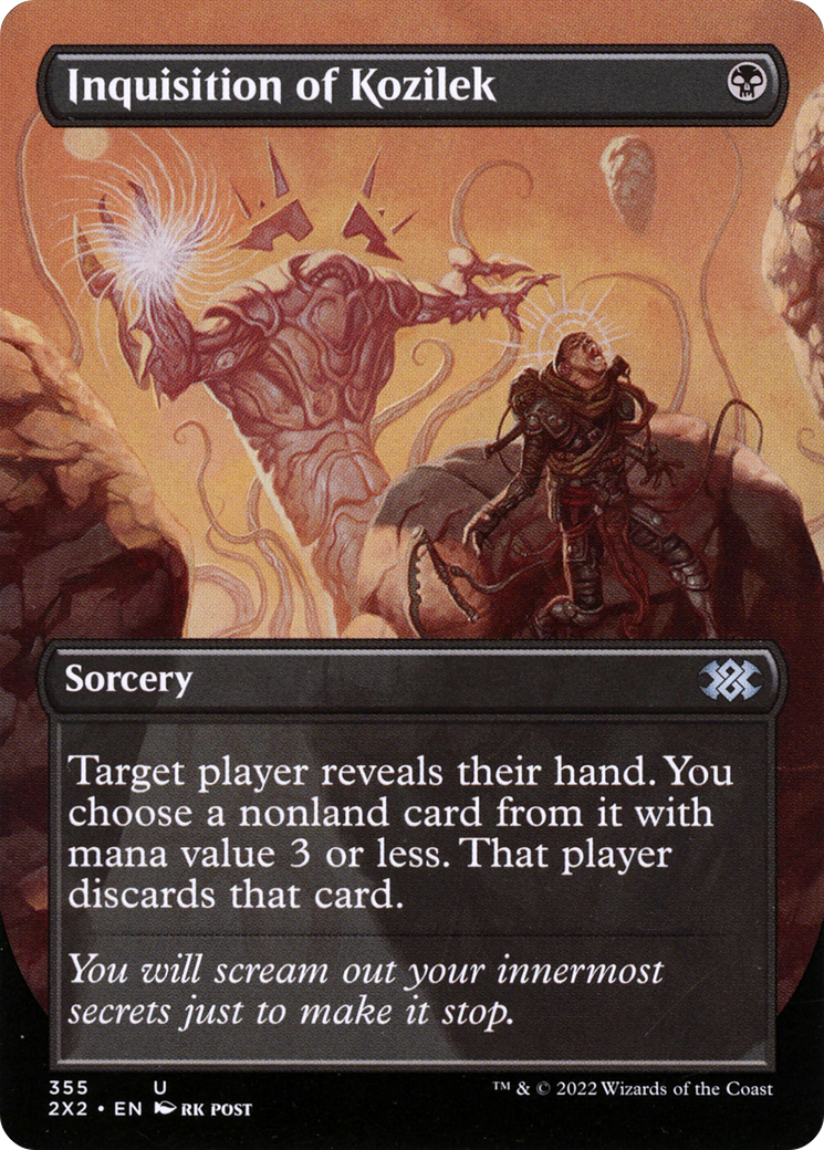 Inquisition of Kozilek (2X2) #355 [EN/N]