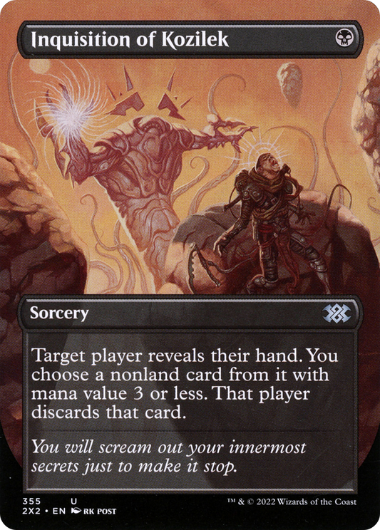 Inquisition of Kozilek (2X2) #355 [EN/N]