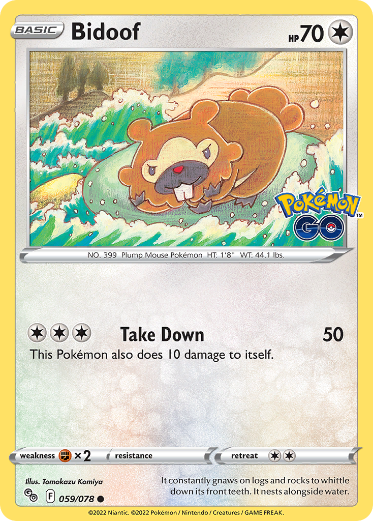 Bidoof (PGO) #059_V1 [EN/N]