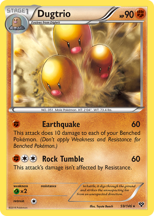 Dugtrio (XY) #59 [EN/N]