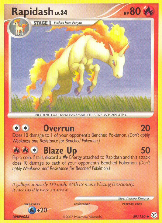 Rapidash (DP) #59 [EN/N]