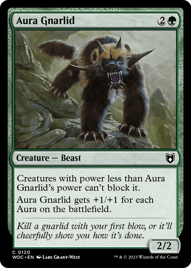 Aura Gnarlid (WOC) #120 [EN/N]