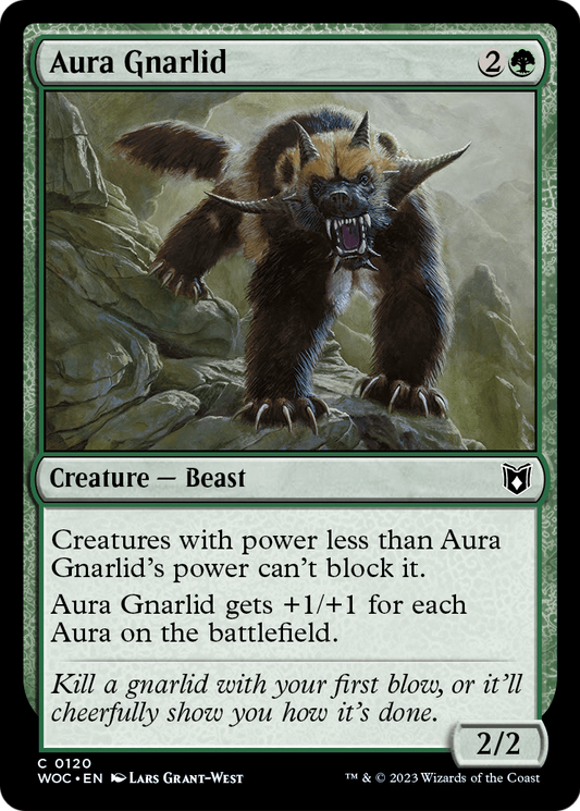 Aura Gnarlid (WOC) #120 [EN/N]