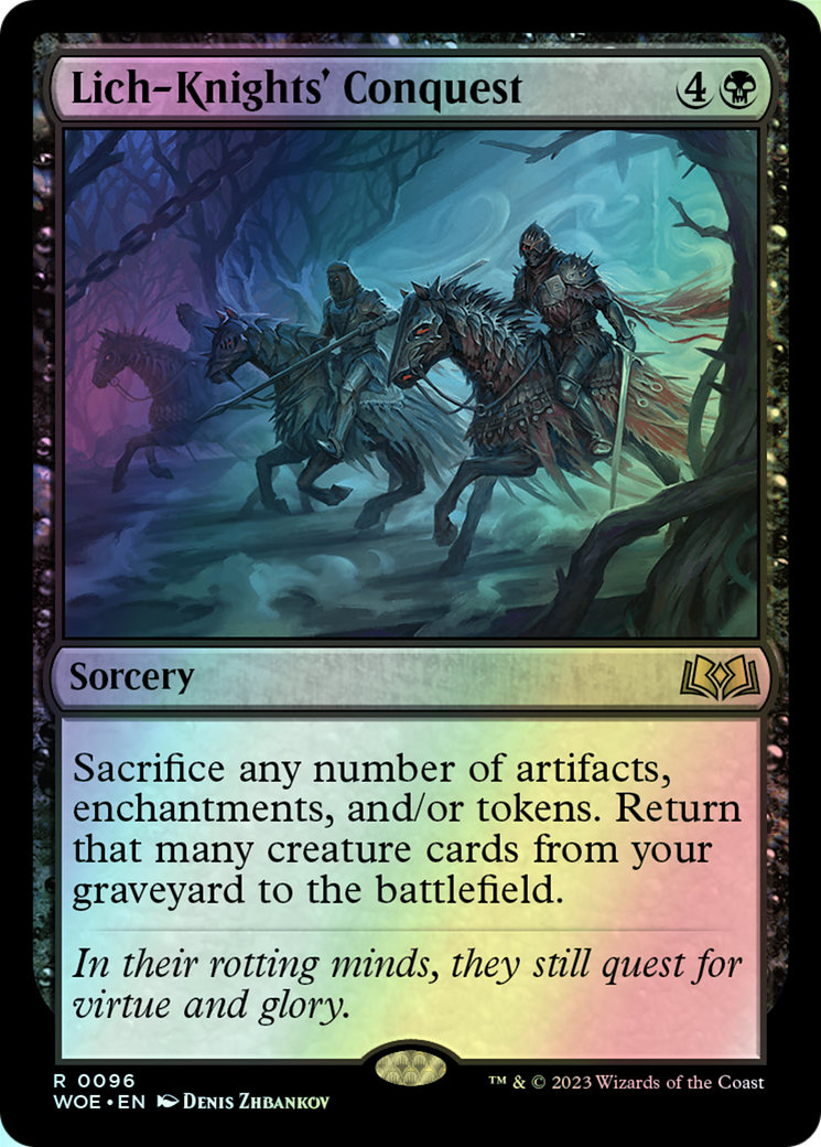 Lich-Knights' Conquest (WOE) #96 [EN/F]