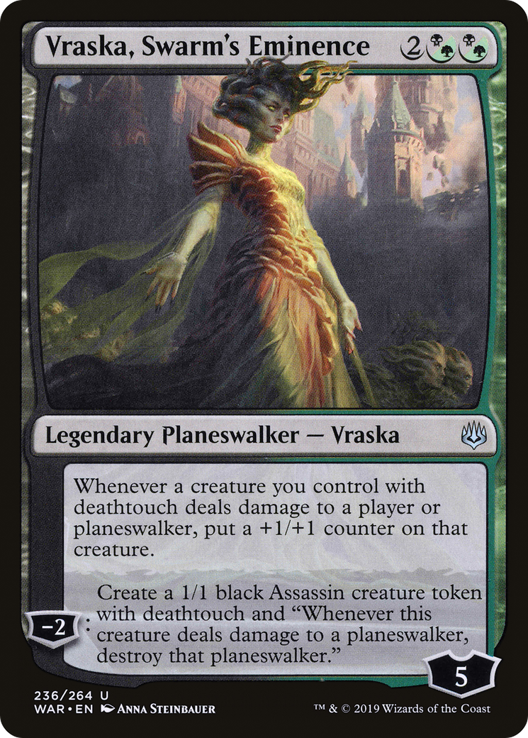 Vraska, Swarm's Eminence (WAR) #236 [EN/N]