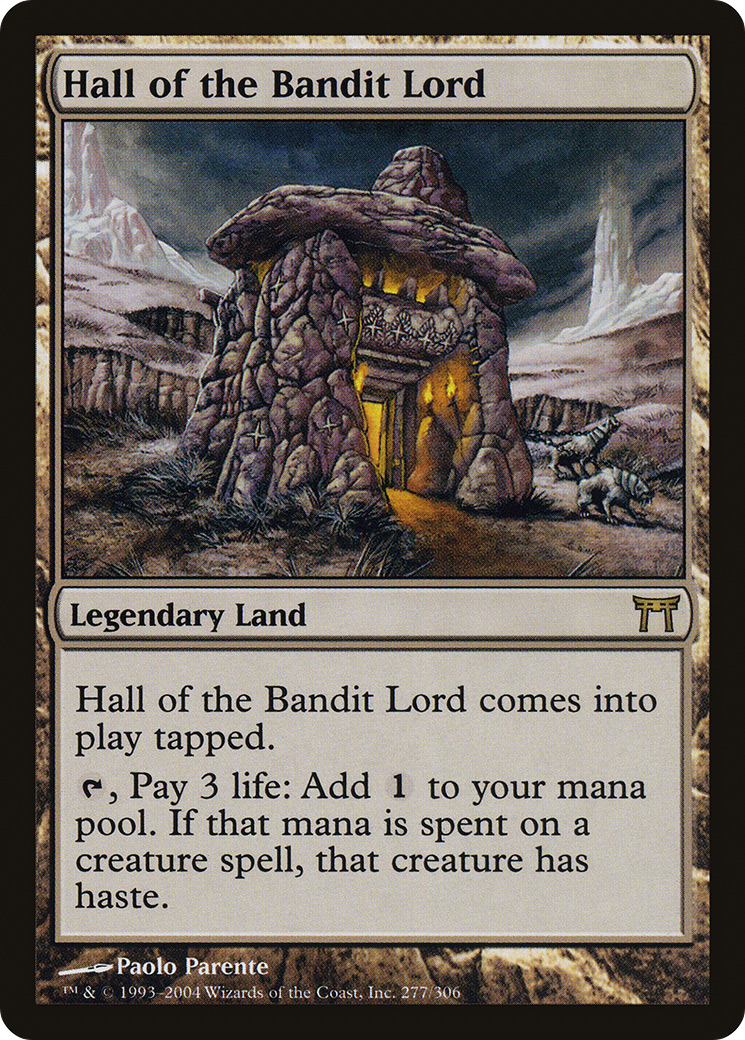 Hall of the Bandit Lord (CHK) #277 [EN/N] s/o