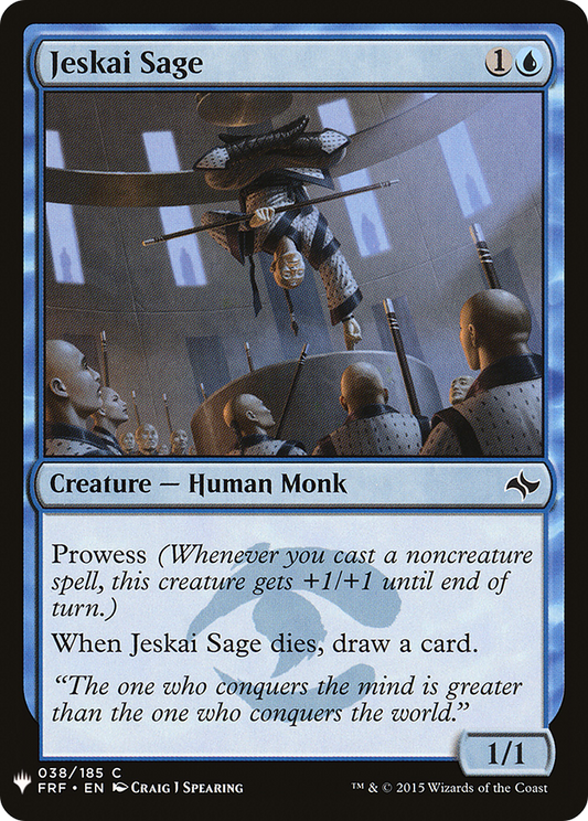 Jeskai Sage (PLST) #FRF-38 [EN/N]