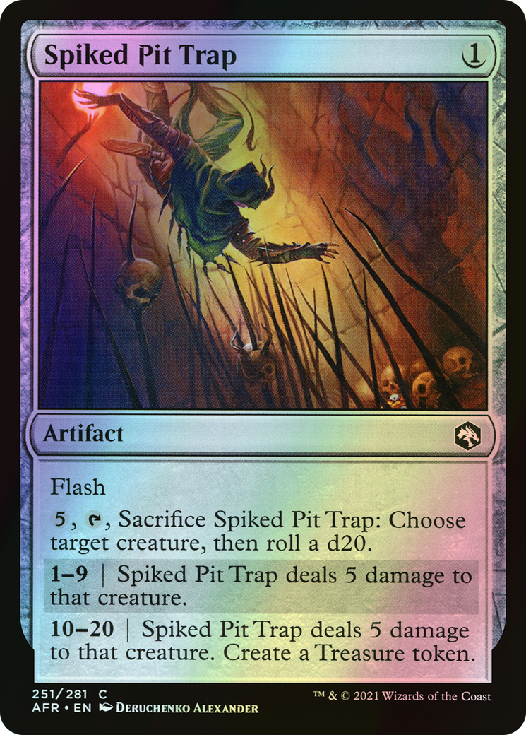 Spiked Pit Trap (AFR) #251 [EN/F]