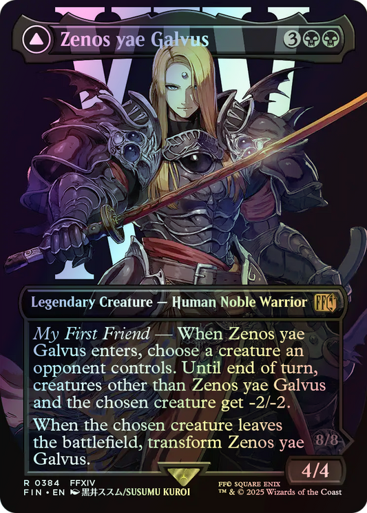Zenos yae Galvus // Shinryu, Transcendent Rival (FIN) #384 [EN/F]
