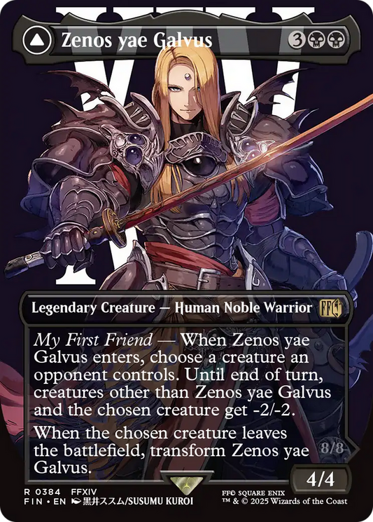 Zenos yae Galvus // Shinryu, Transcendent Rival (FIN) #384 [EN/N] s/o
