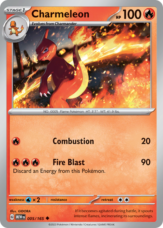 Charmeleon (MEW) #5 [EN/N]