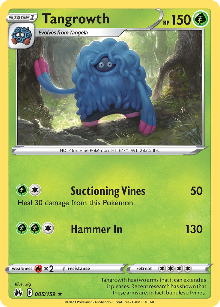 Tangrowth (CRZ) #005 [EN/N] s/o