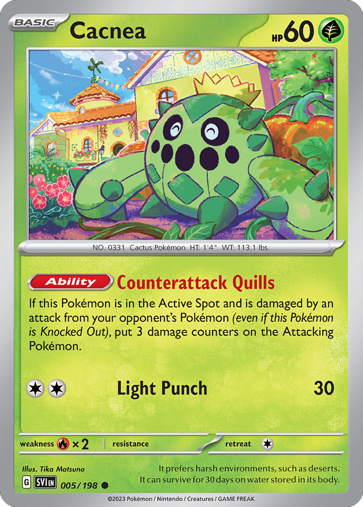 Cacnea - 005/198 (SVI) #005 [EN/N]