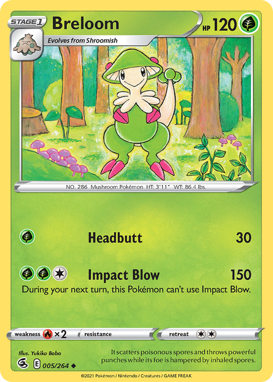 Breloom (FST) #005 [EN/N] s/o