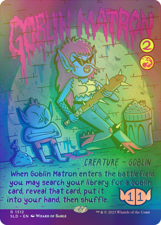Goblin Matron - Rainbow Foil (SLD) #1312★ [EN/F] s/o