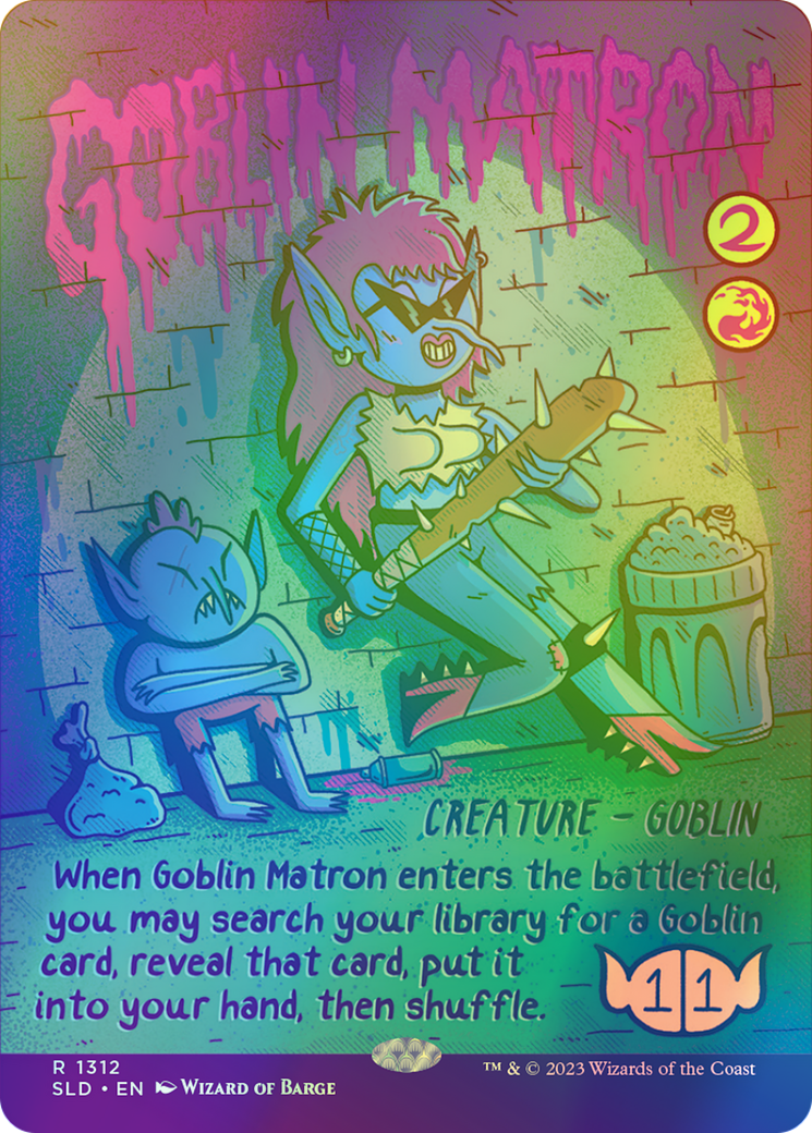 Goblin Matron - Rainbow Foil (SLD) #1312★ [EN/F]