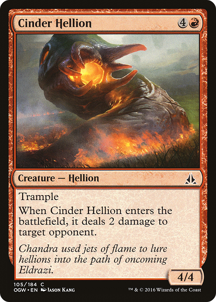 Cinder Hellion (OGW) #105 [EN/N]