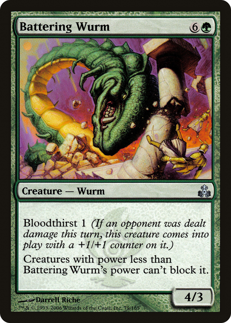 Battering Wurm (GPT) #79 [EN/N]