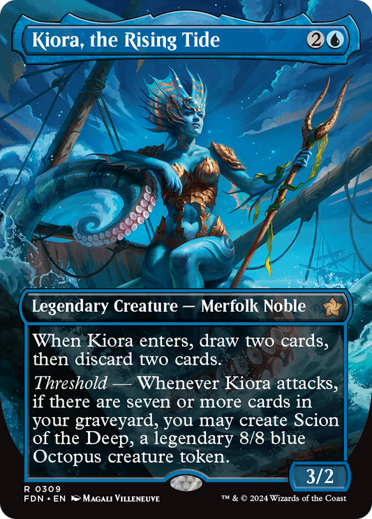 Kiora, the Rising Tide (FDN) #309 [EN/N] s/o