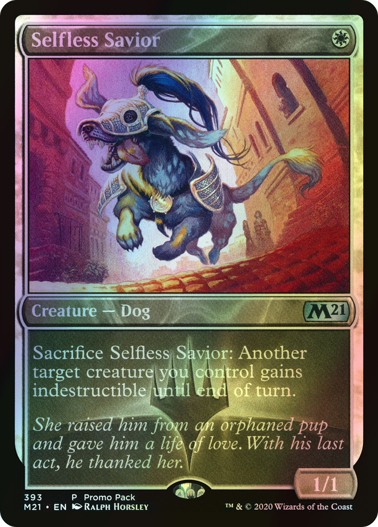 Selfless Savior (M21) #393 [EN/F]