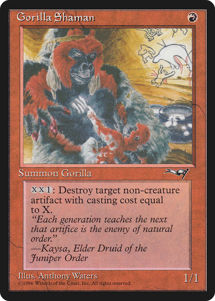 Gorilla Shaman (ALL) #72b [EN/N]