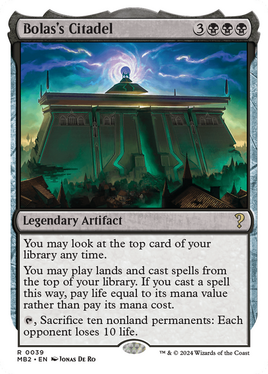 Bolas's Citadel (MB2) #39 [EN/N] s/o