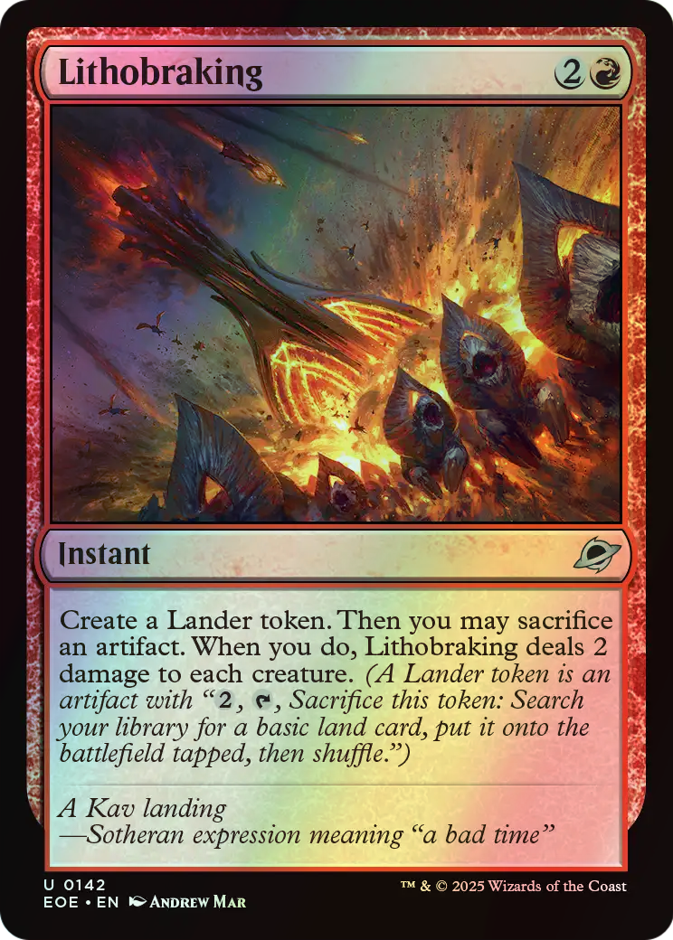 Lithobraking (EOE) #142 [EN/F]