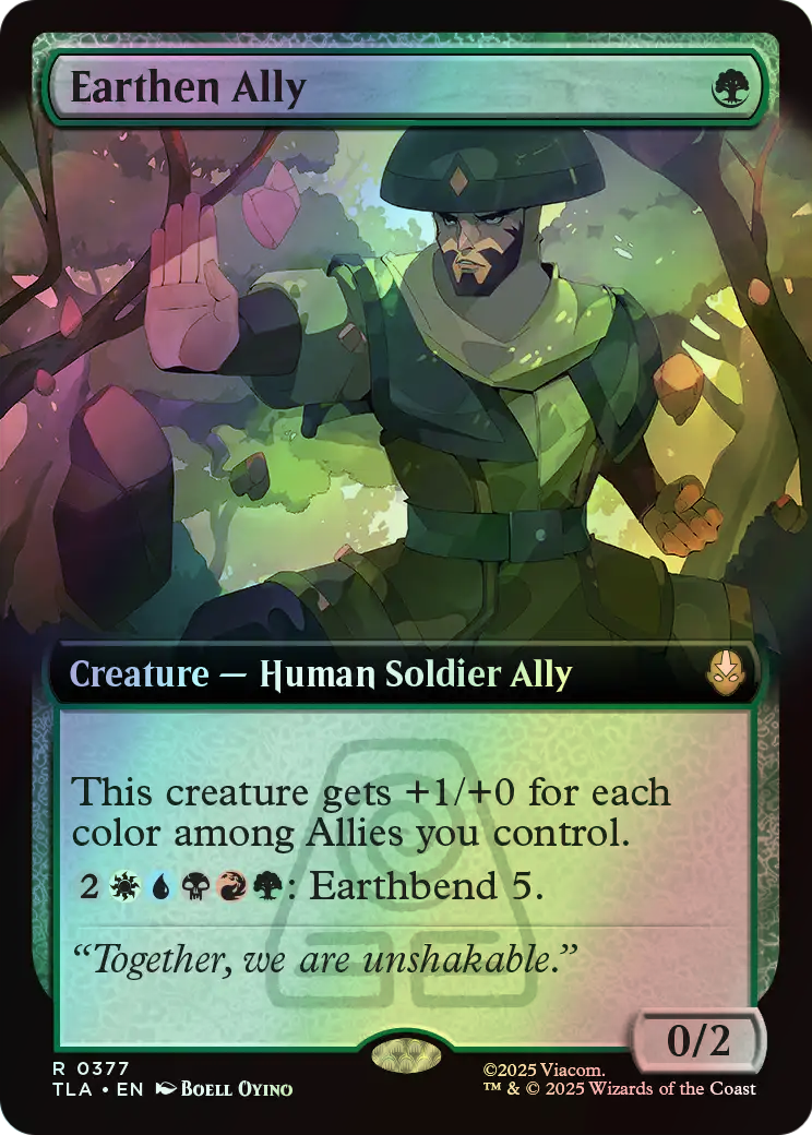 Earthen Ally (TLA) #377 [EN/F]