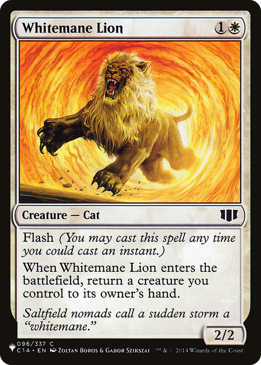 Whitemane Lion (PLST) #C14-96 [EN/N]